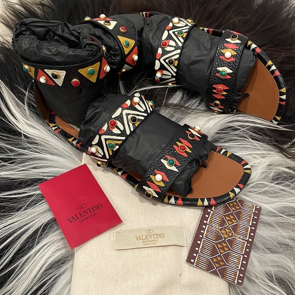 Valentino sandals (37) - Picture 9 of 16